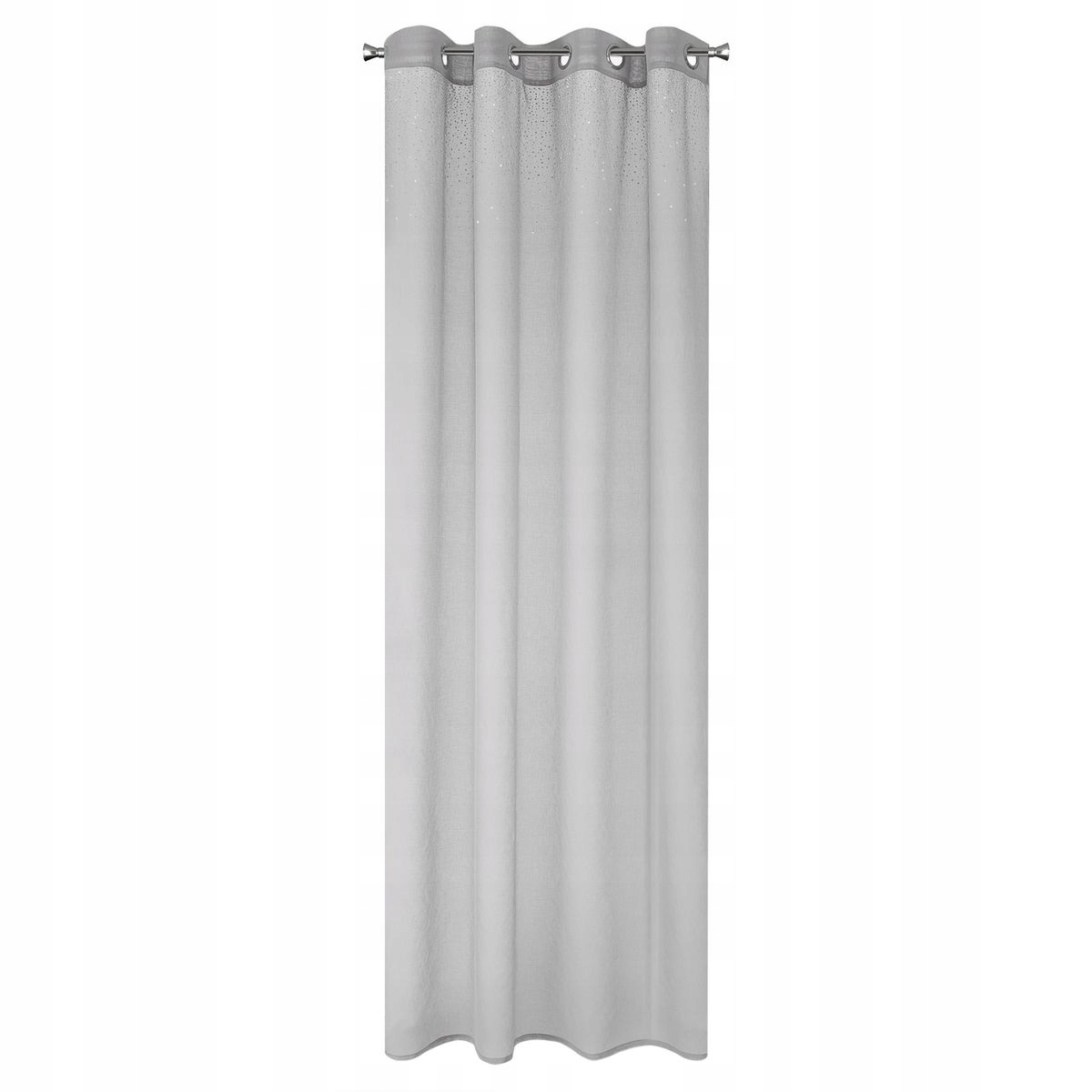 

firana cyrkonie Madlen140x250 srebrny