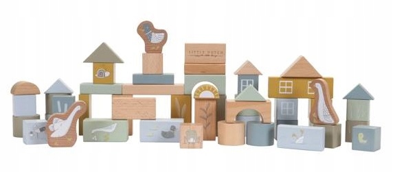 

Little Dutch Zestaw Klocków 50SZT.