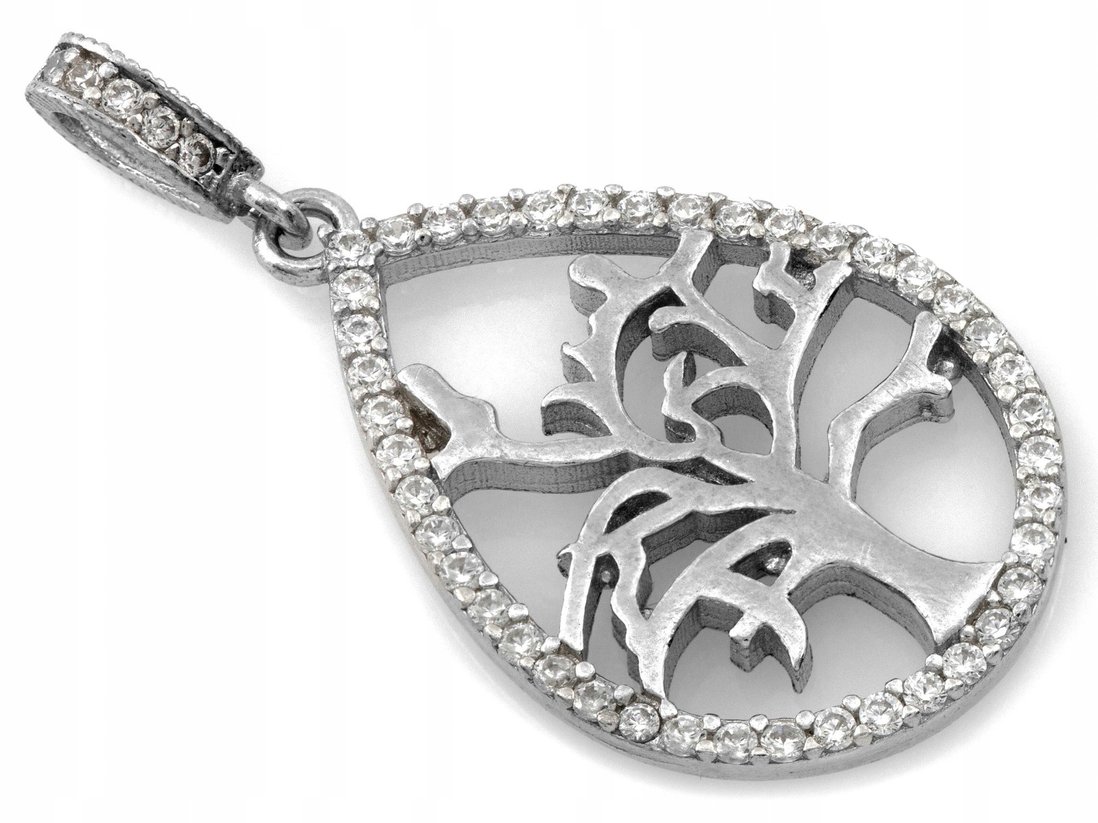 Stříbrný přívěsek 925 s módním stromkem, moderní