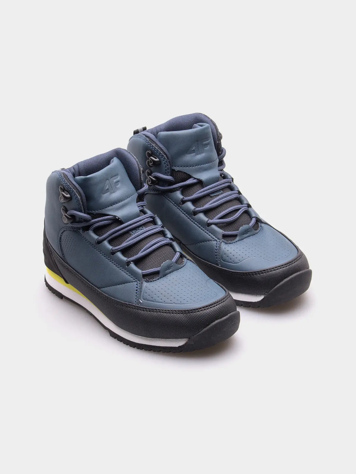 BUTY ZIMOWE DZIECIĘCE 4F JUNIOR TRAPERY OBUWIE JESIENNE SZUROWANE AW22M003 Bohater brak