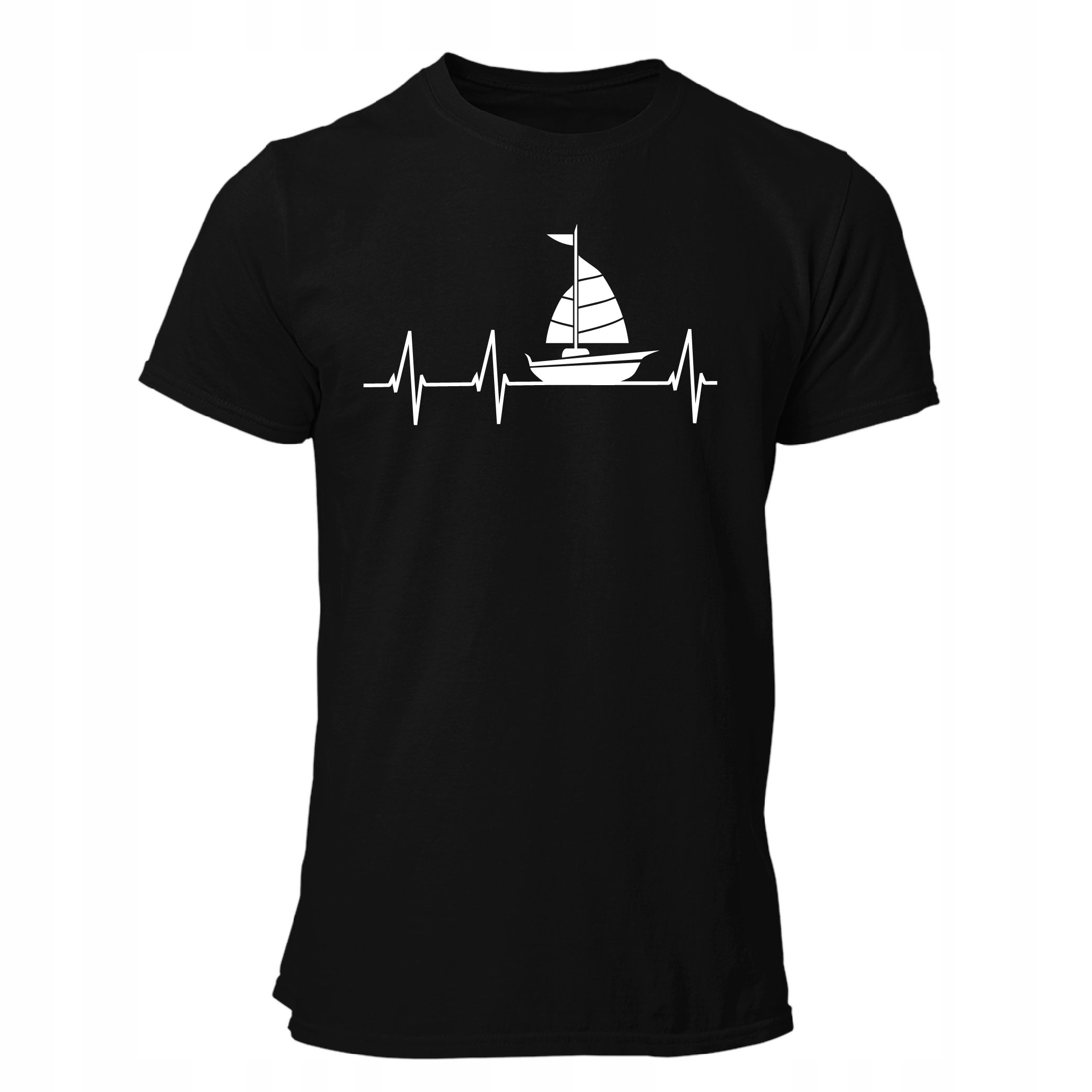 

Koszulka Tshirt Prezent Linia Życia Statek Regaty