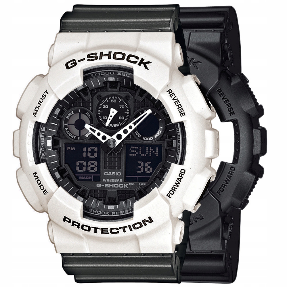 Hodinky Casio G-Shock Set GA-100-1A1ER Bezel 10395292 Řemínek 10467764 20