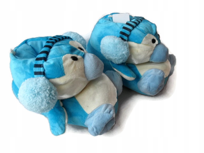 

Kapcie Papcie Pluszowe Zwierzaki Pingwin 32/33