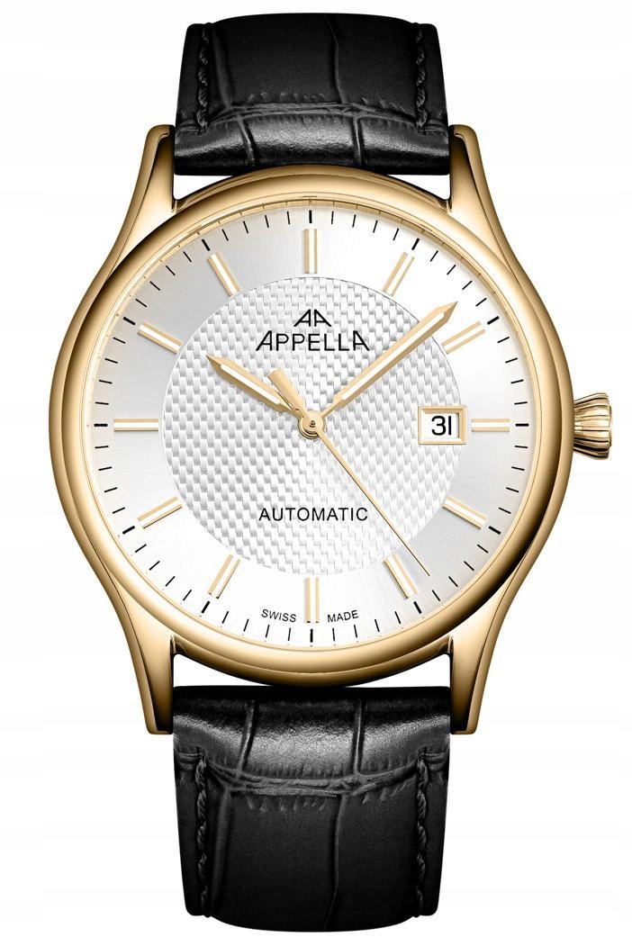 Nové Originální Pánské hodinky Appella L70013.1213A Automatic s datumovkou