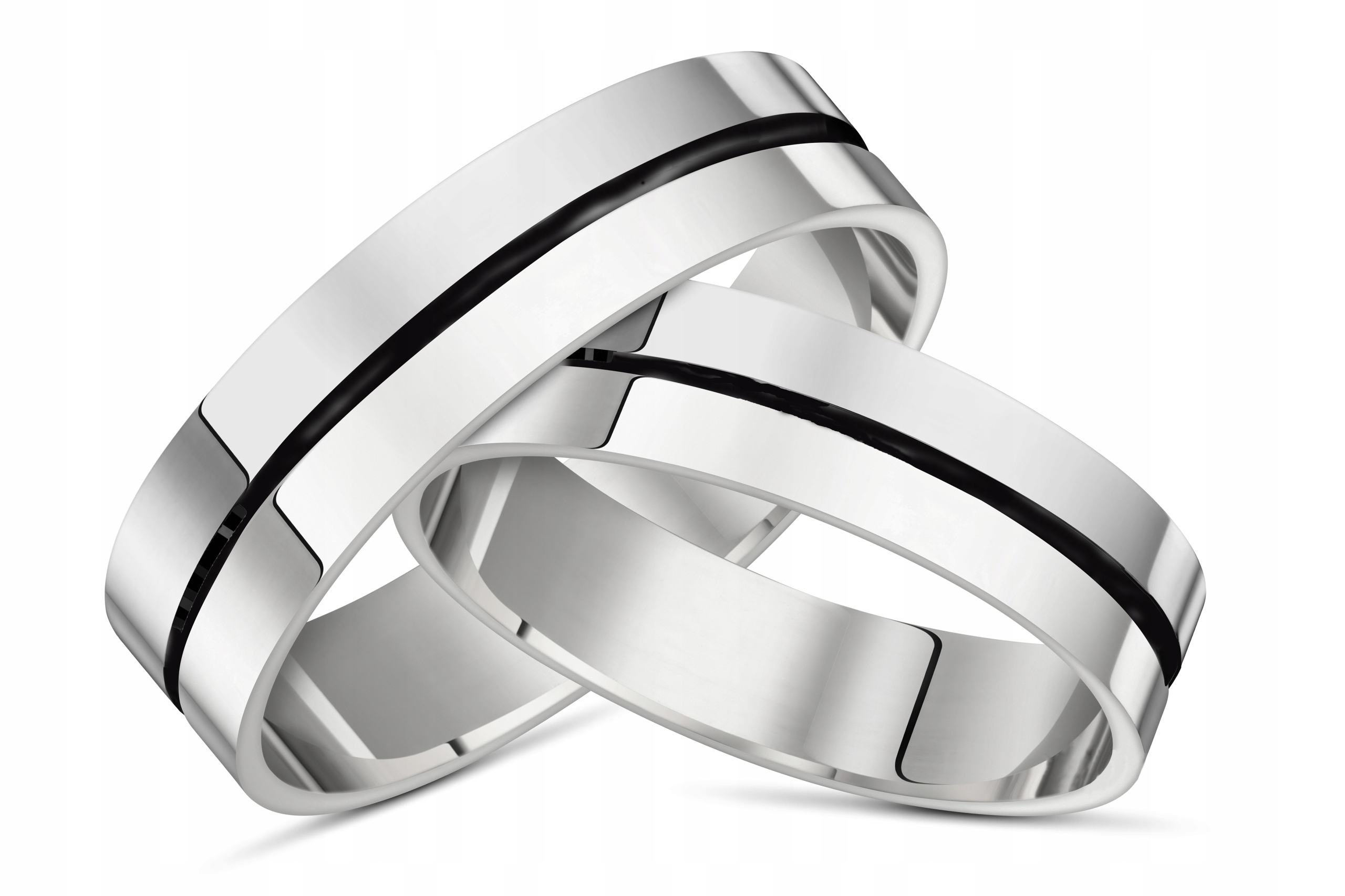 Stříbrný rhodiovaný prsten OBR017 r11 Gravírování Bonus