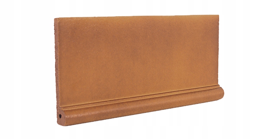 SCHODY ZEWNĘTRZNE Z ROWKAMI STOPNICE OD RĘKI BRĄZ KLINKIER HISZPAŃSKI BIZ Grubość 20 mm