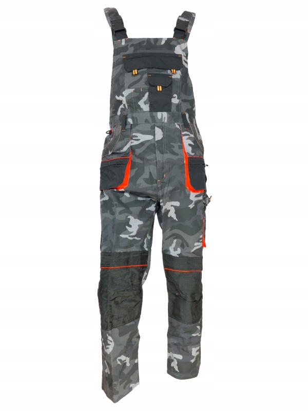 Spodnie robocze ogrodniczki Better Cammo kolor moro rozmiar ML