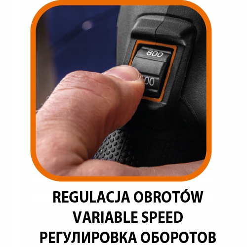 Polerka akumulatorowa bezszczotkowa Energy+ 18V, Li-lon, M14 150 mm, 800- Marka Neo Tools