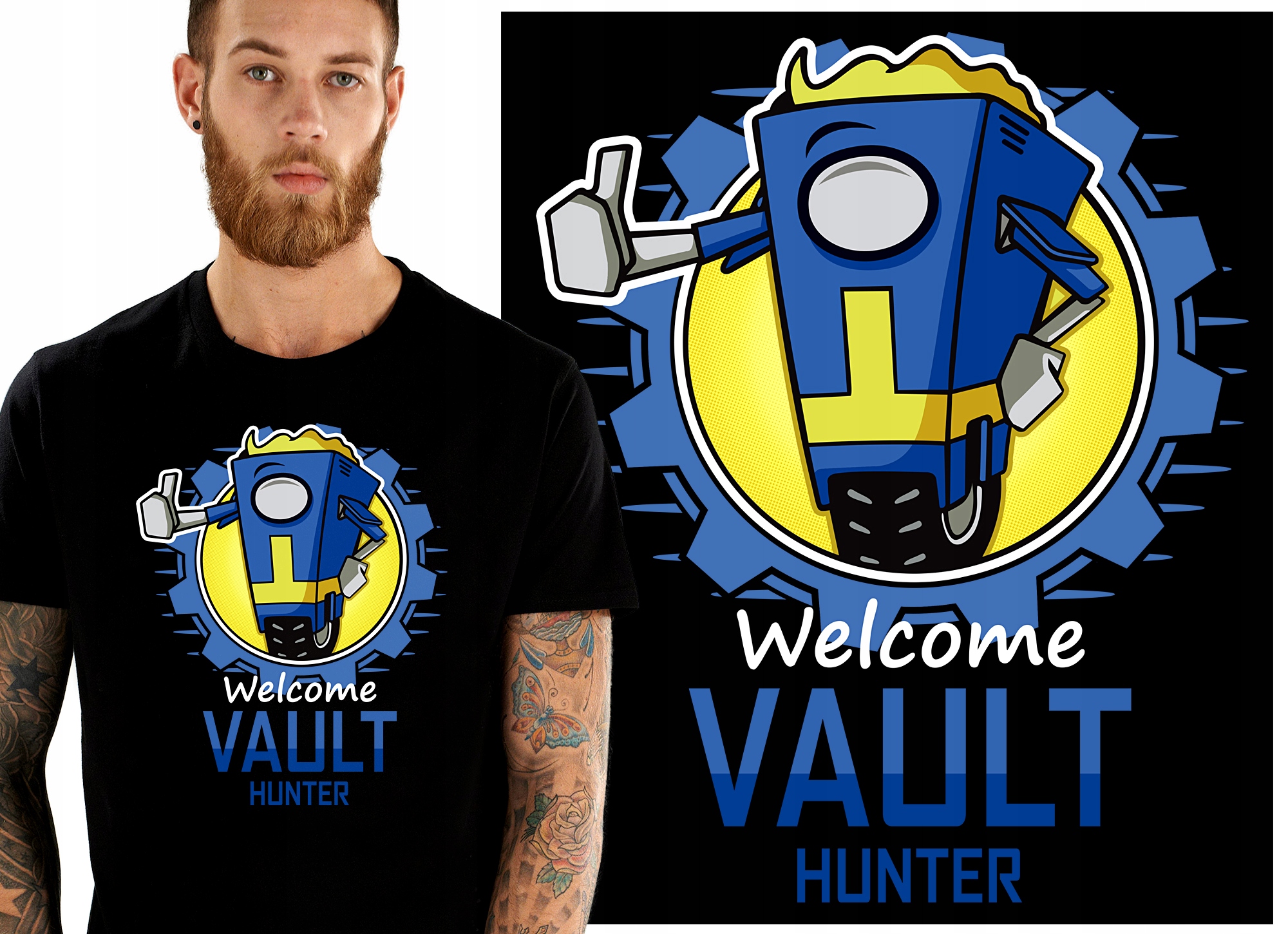 

Fallout Vault-tec Nuka Cola Koszulka Męska L