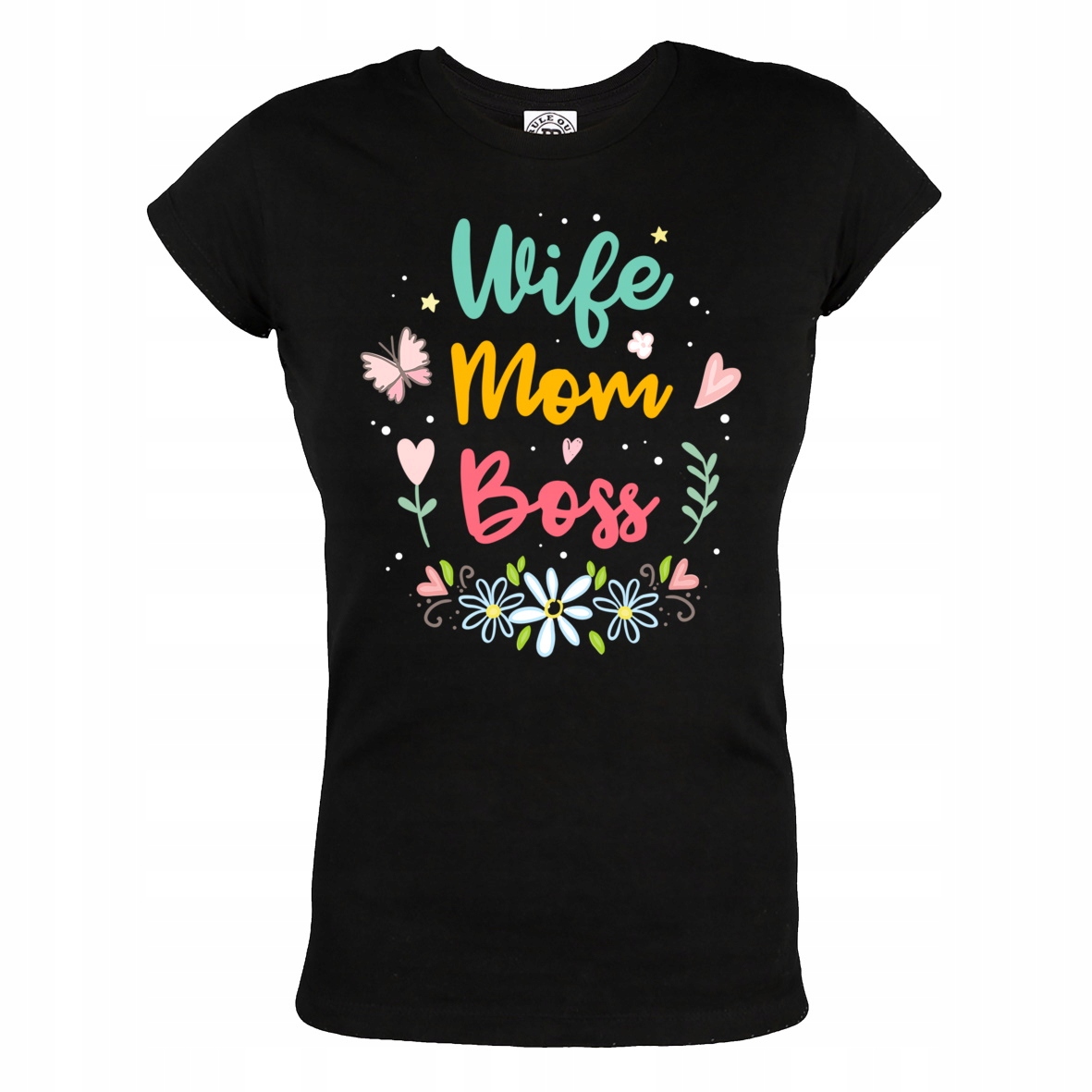 

Damska Koszulka Na Dzień Mamy Mama Szef Mom Boss