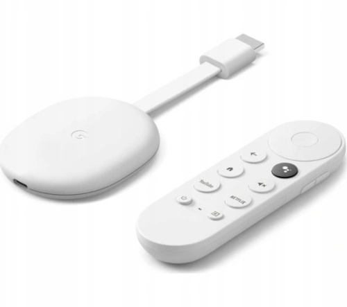 Odtwarzacz Multimedialny Google Chromecast 4.0 HD 4GB SMART TV WiFi PILOT Model CHROMECAST 4.0 HD