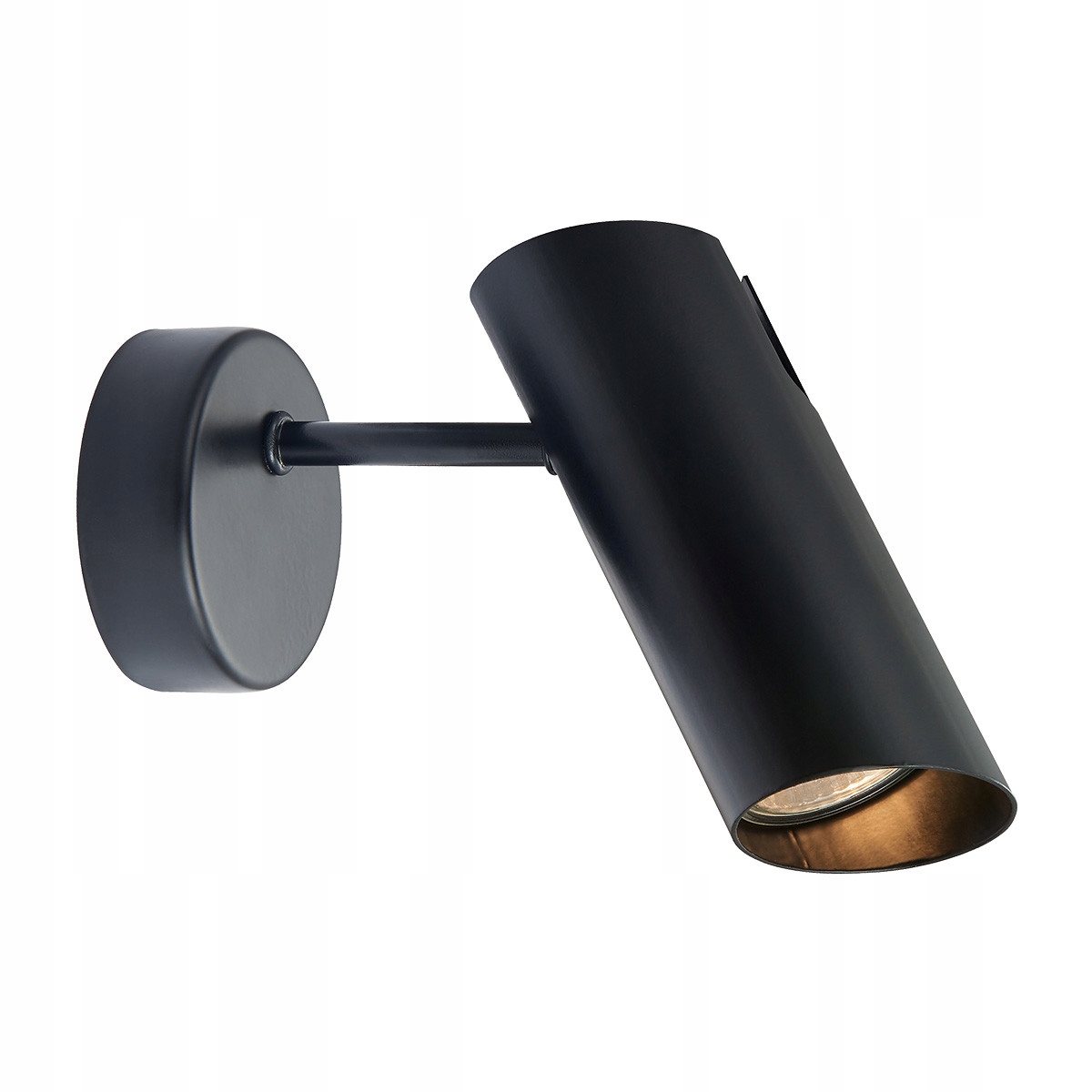 Černá nastavitelná nástěnná lampa Futuro pro osvětlení kuchyňské linky