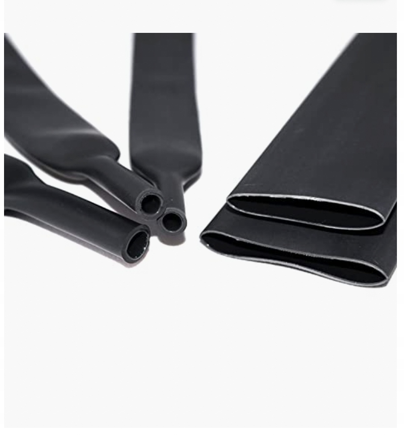 ZESTAW RUREK RURKI TERMOKURCZLIWE 127 x SZTUK ZŁĄCZKI KOSZULKI CZARNE EAN (GTIN) 7427257648565