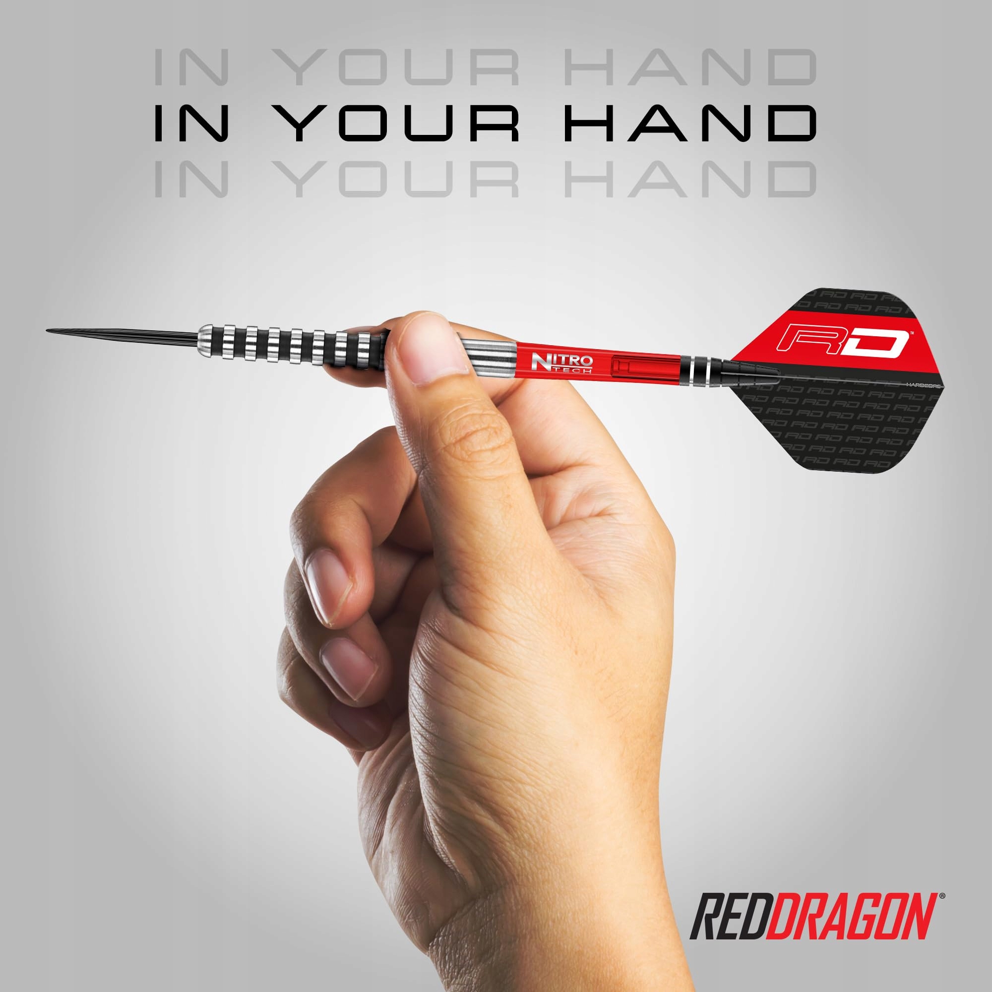 RED DRAGON Javelin Black Series Steeldarts Set 24g with Flights & Shafts — miniatura 5