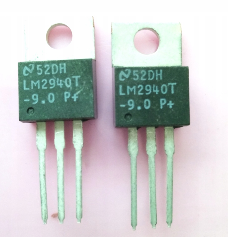 [2szt] LM2940T-9.0 Stabilizator napięcia LDO 9V 1A National Semiconductor