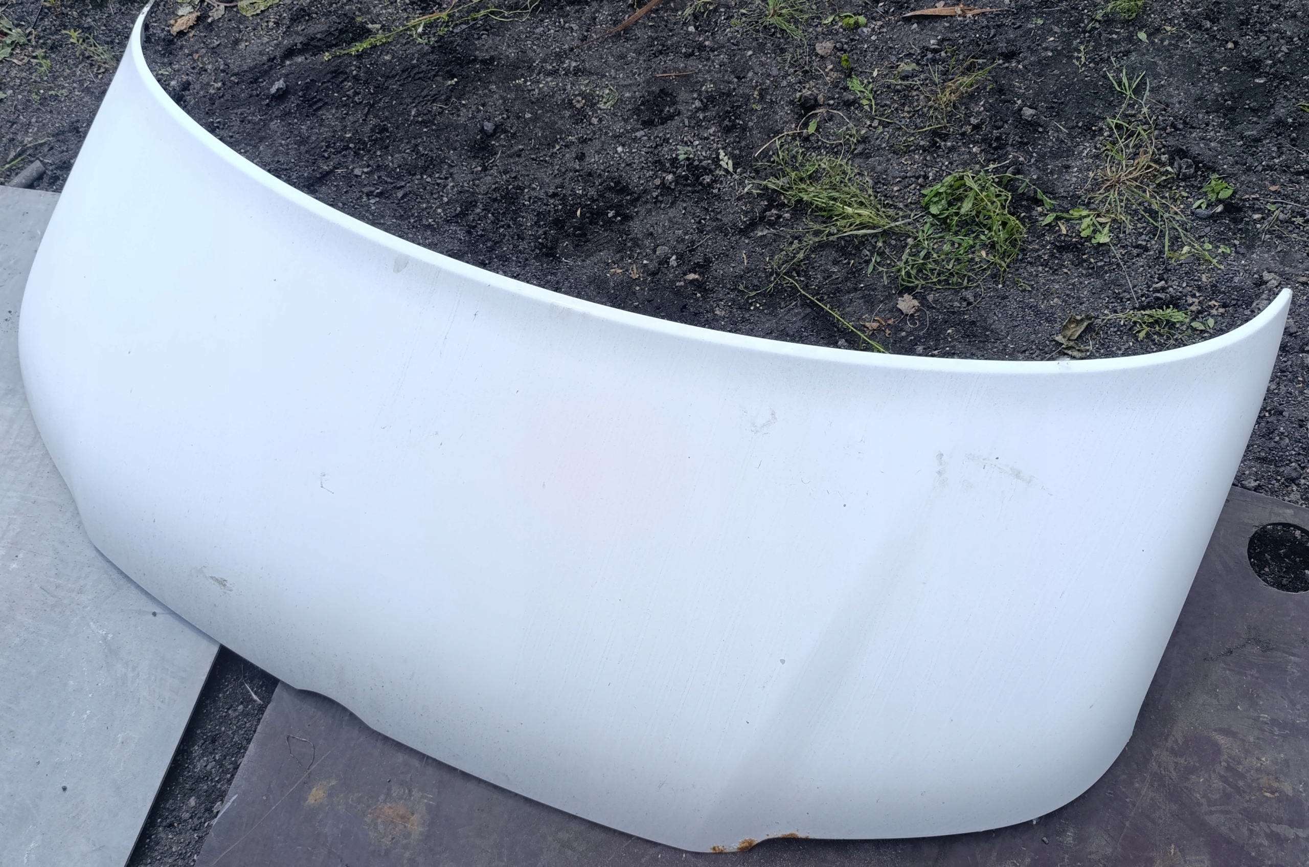 VW T5 bonnet biala