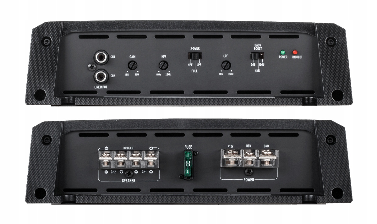 WZMACNIACZ SAMOCHODOWY PEIYING MOSTEK 2K KABLE Producent code PY 2C127