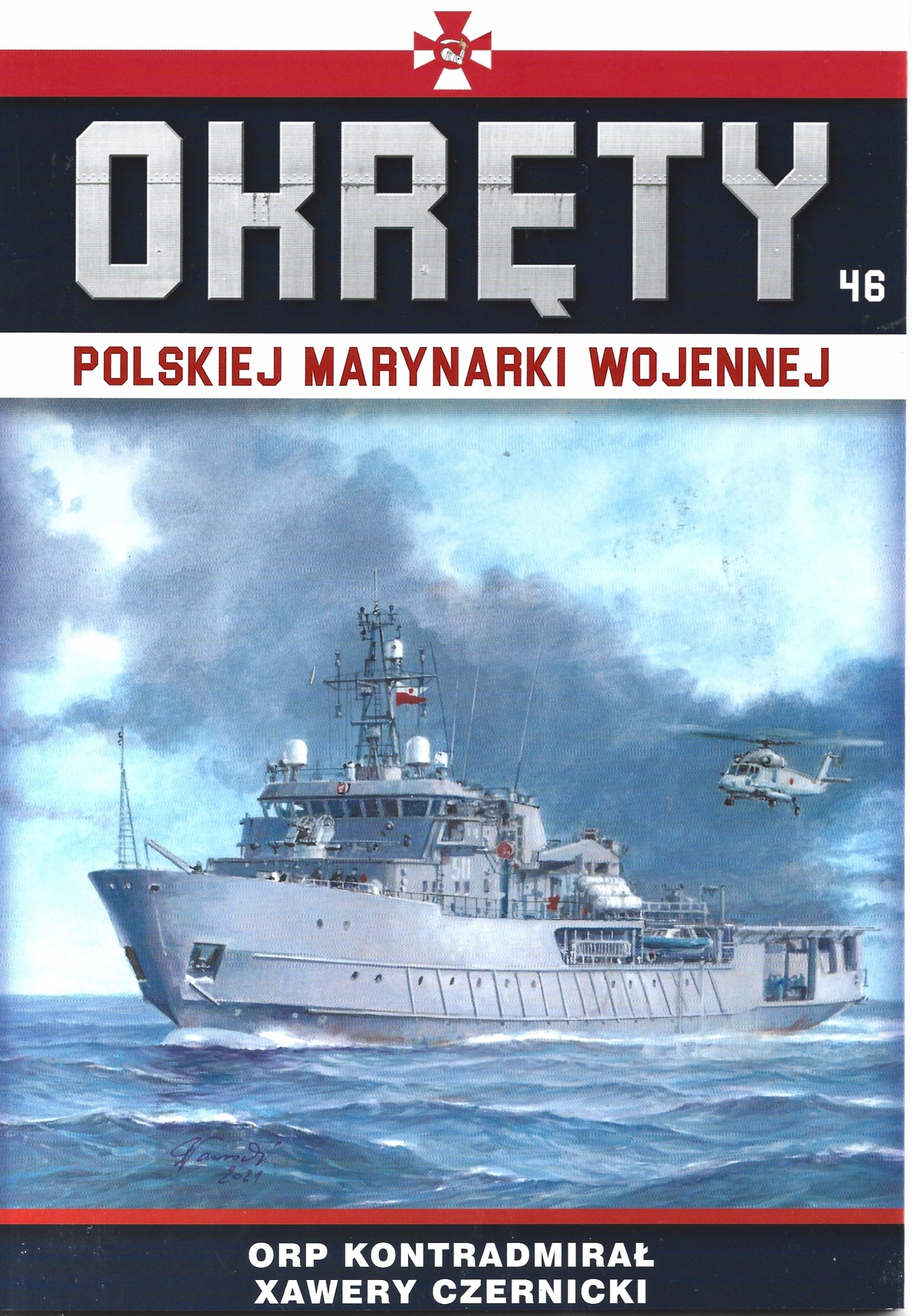 ORP KONTRADMIRAŁ CZERNICKI OKRĘTY POLSKIEJ MARY 46
