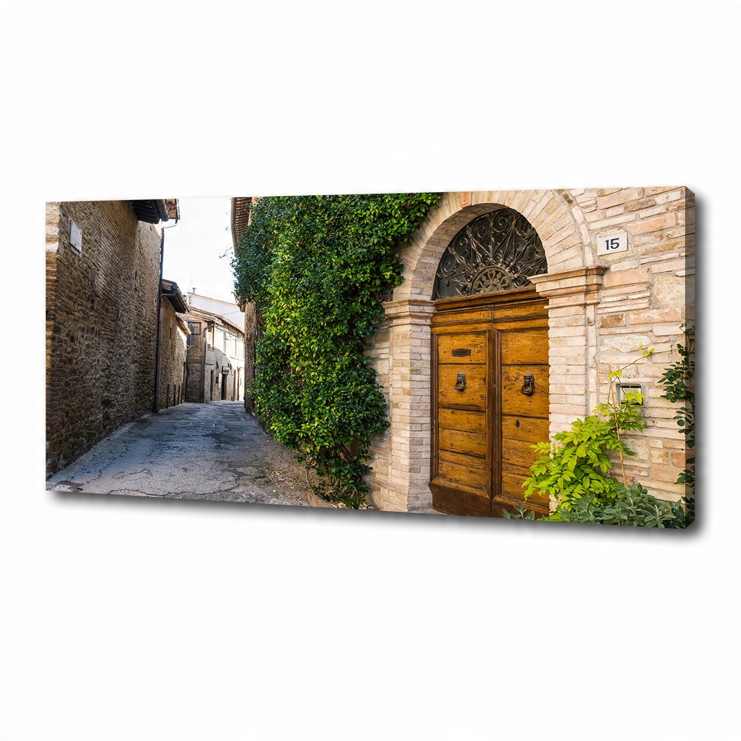 

Foto obraz na płótnie Urokliwa uliczka 125x50 cm