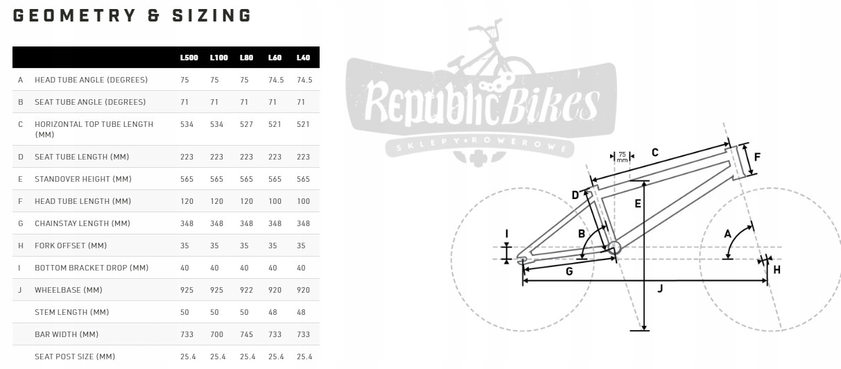 Rower BMX MONGOOSE Legion L100 GRAY Model Legion L100