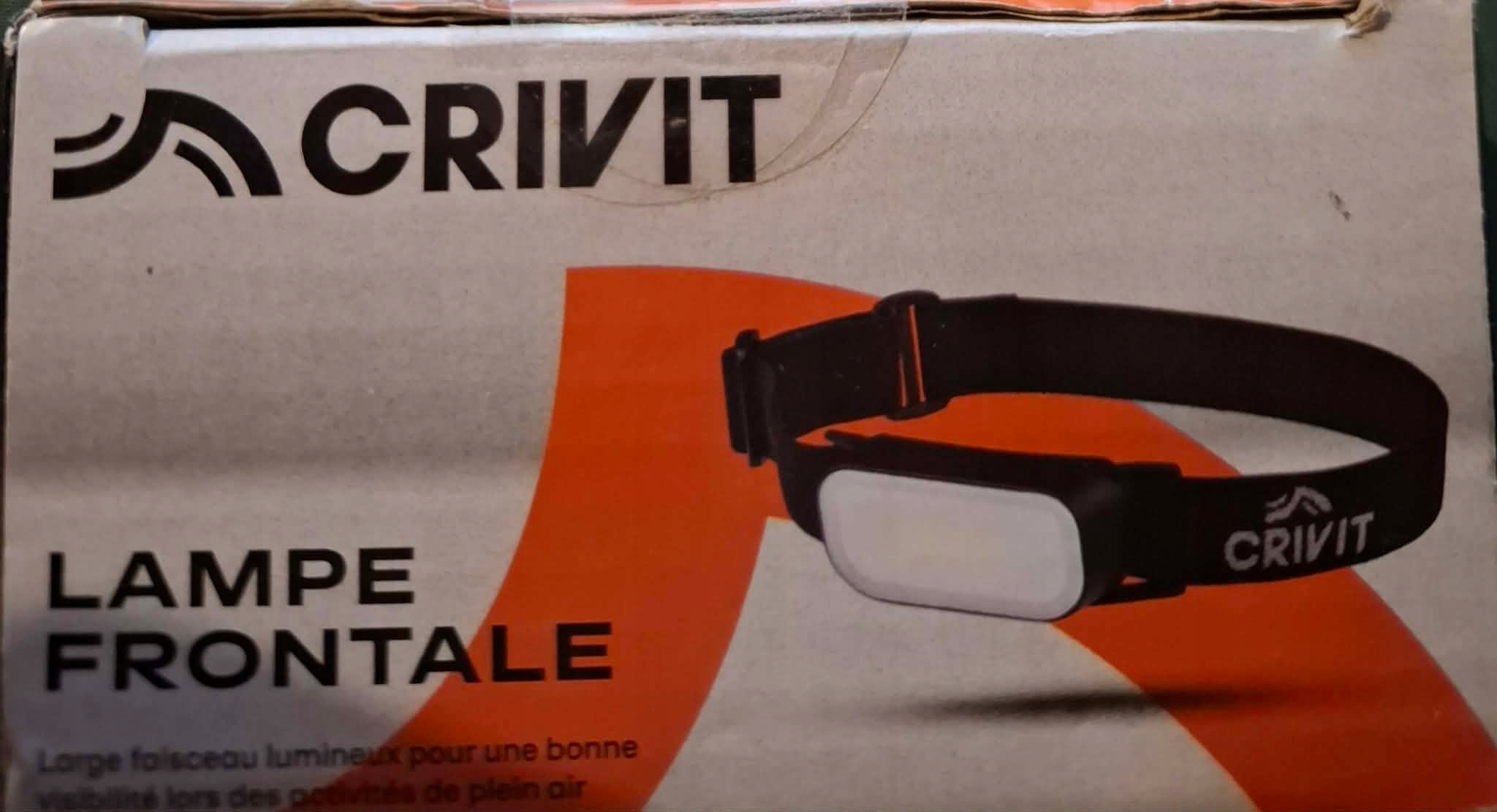 Latarka czołowa marki Crivit