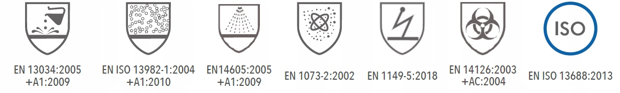 KOMBINEZON OCHRONNY OXYCHEM wełna azbest lakiery L Rozmiar L