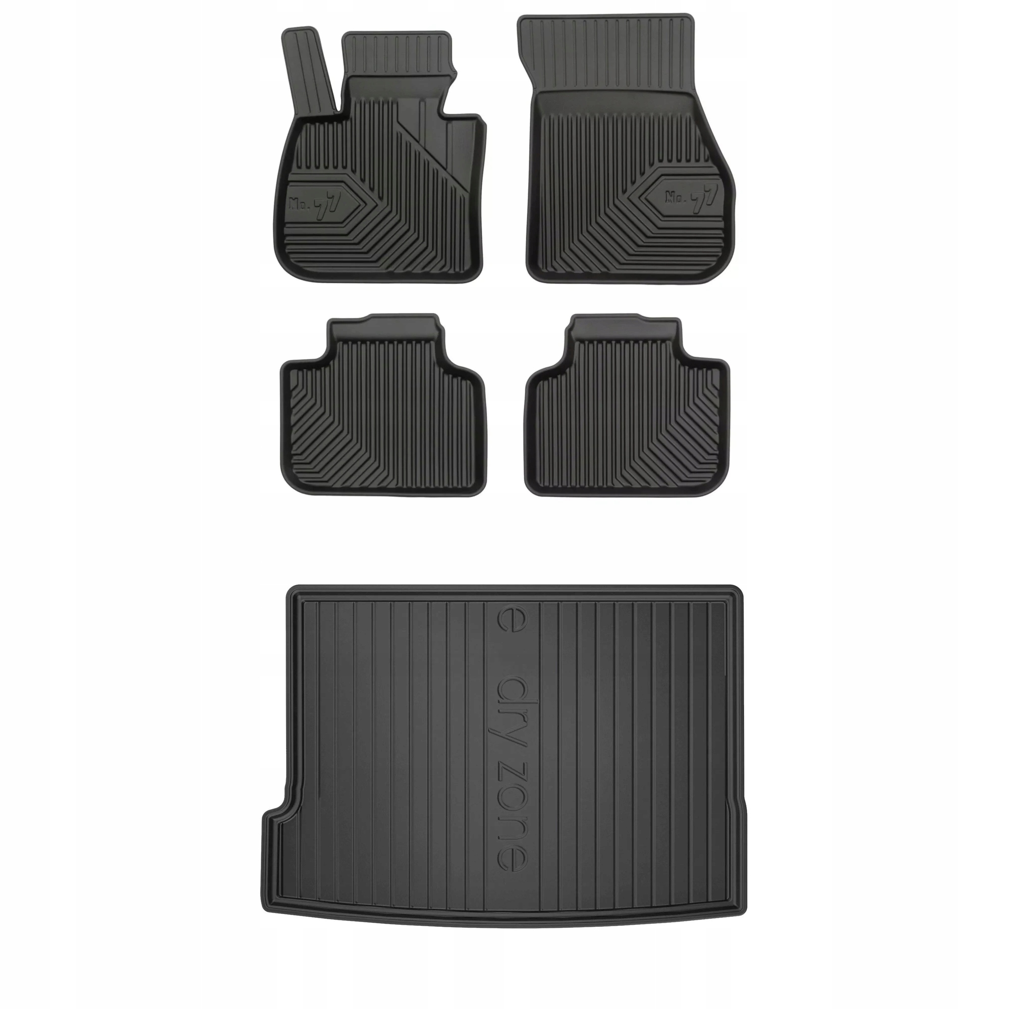 Gumová sada kobercov a rohoží Bmw X2 F39 2018-2023