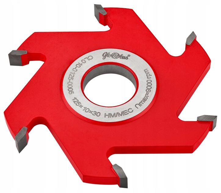 Frez prosty HM Z=6 125x30x35 GLOBUS