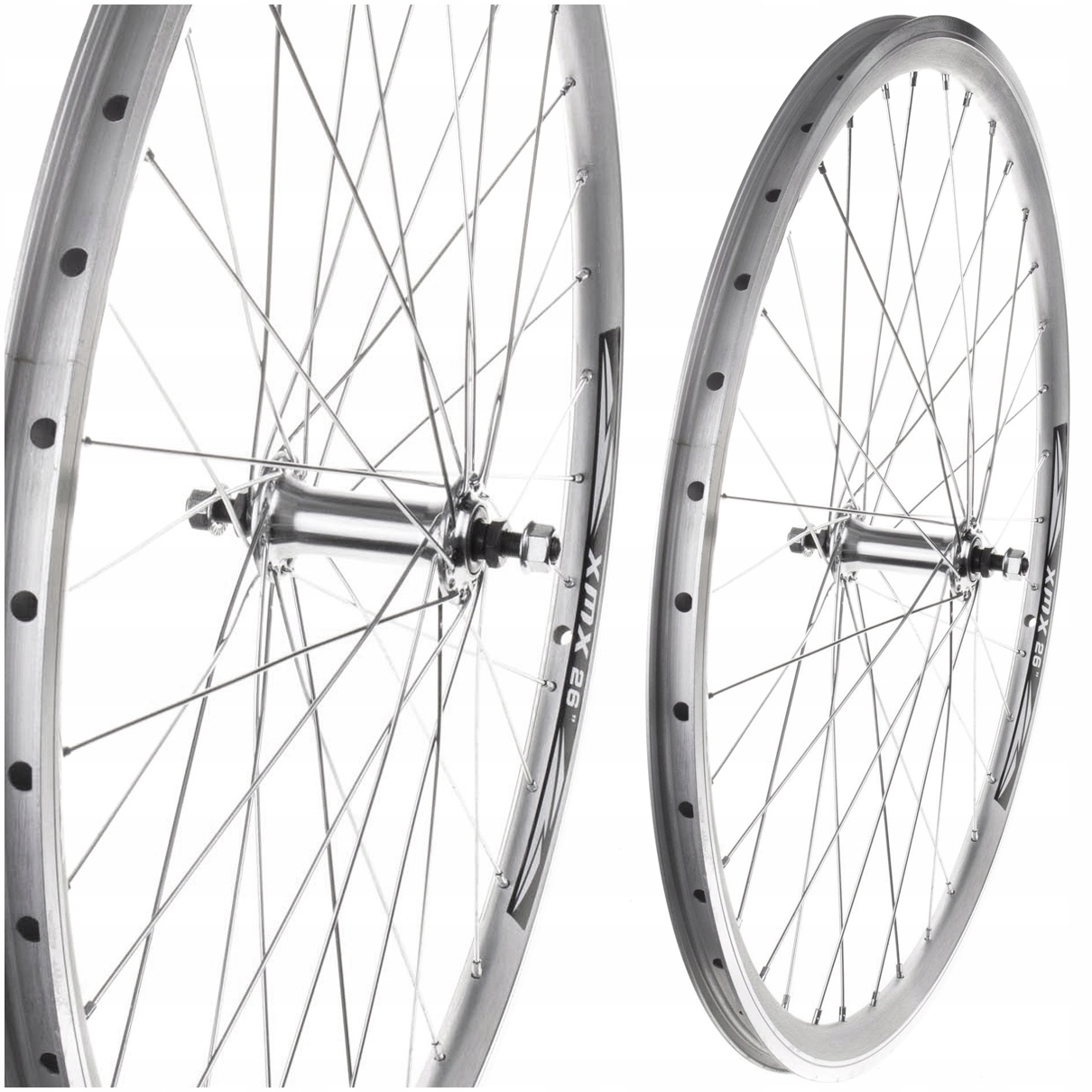 KOŁO DO ROWERU PRZEDNIE ŁOŻYSKA MASZYNOWE XMX 28