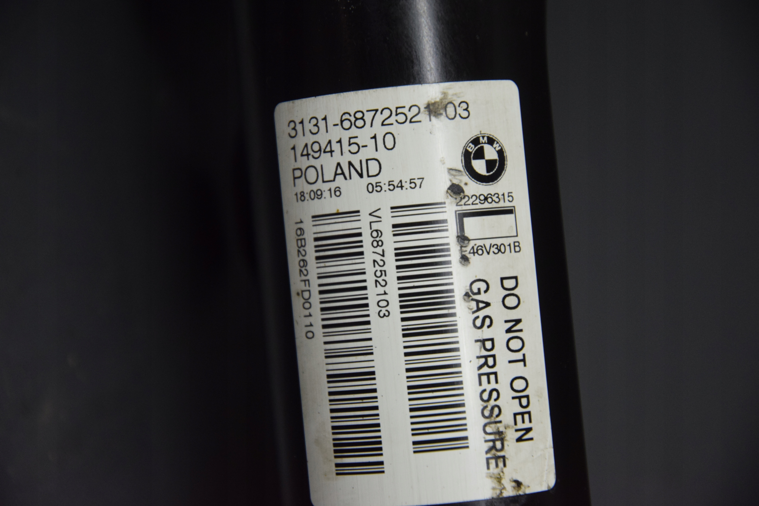 shock absorber left front BMW 2 F45 F46 10084km