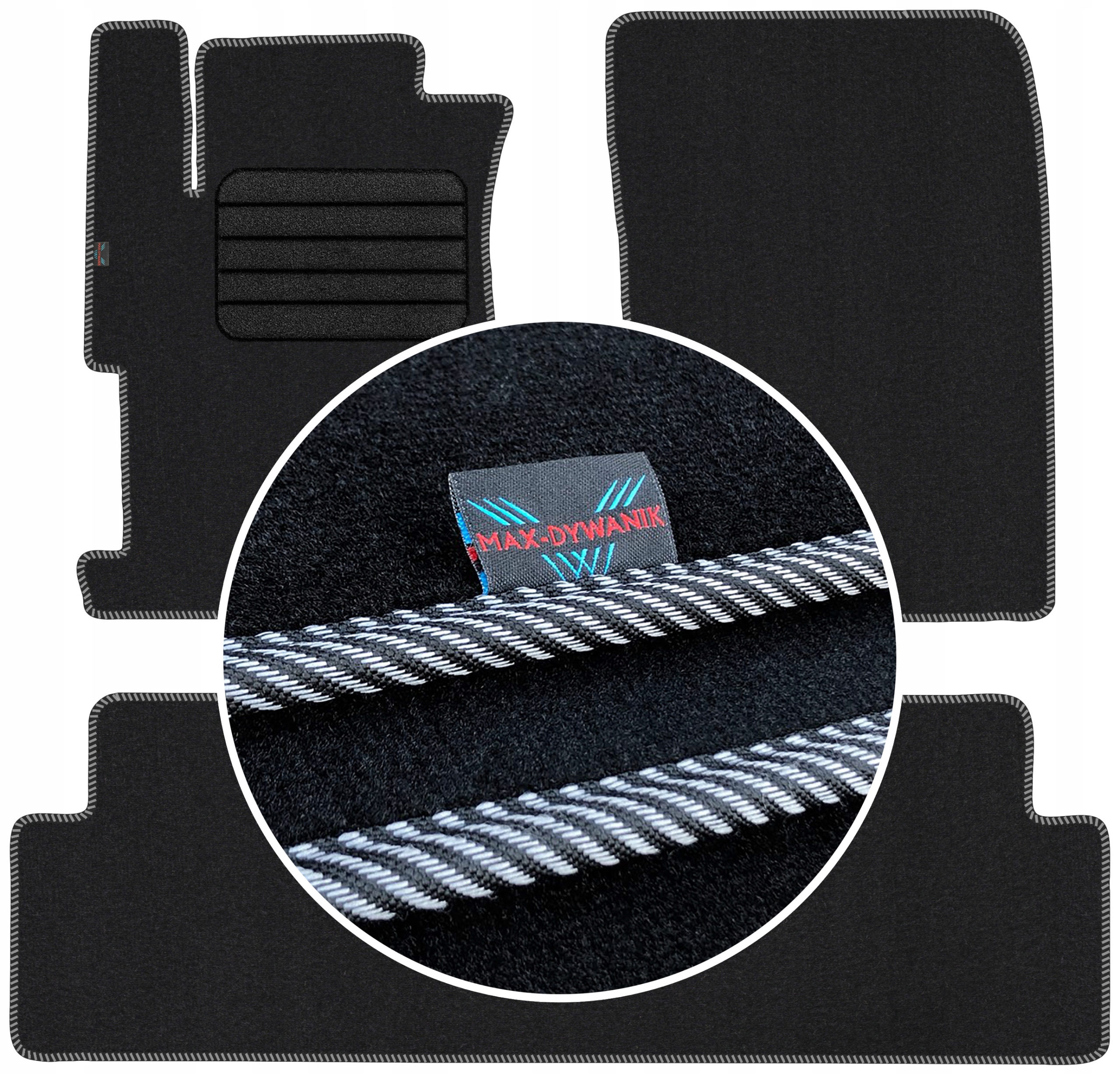 

Honda Civic IX Sd 2012-2015 Wycieraczki welurowe