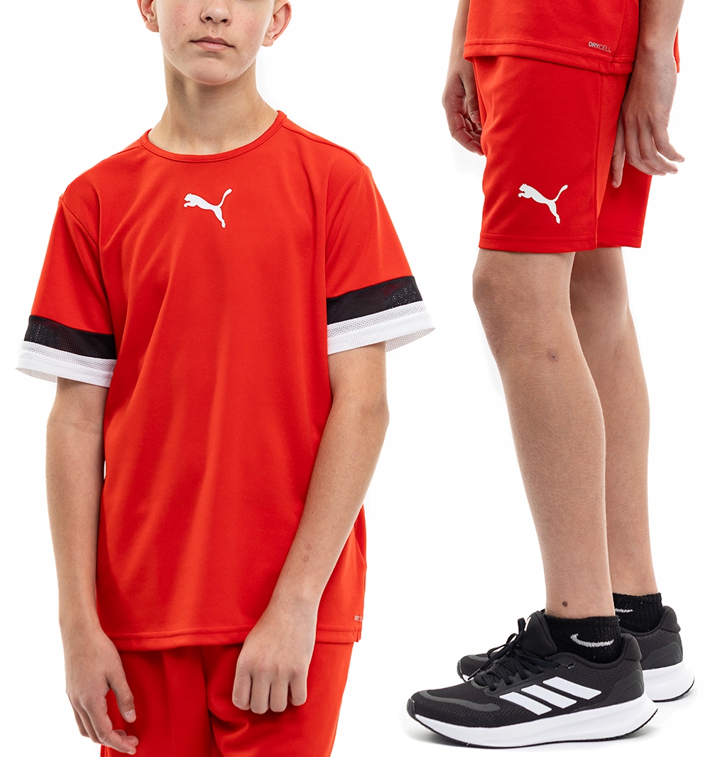 Puma Strój Sportowy Dla Dzieci Koszulka T-Shirt Krótkie Spodenki roz. 152