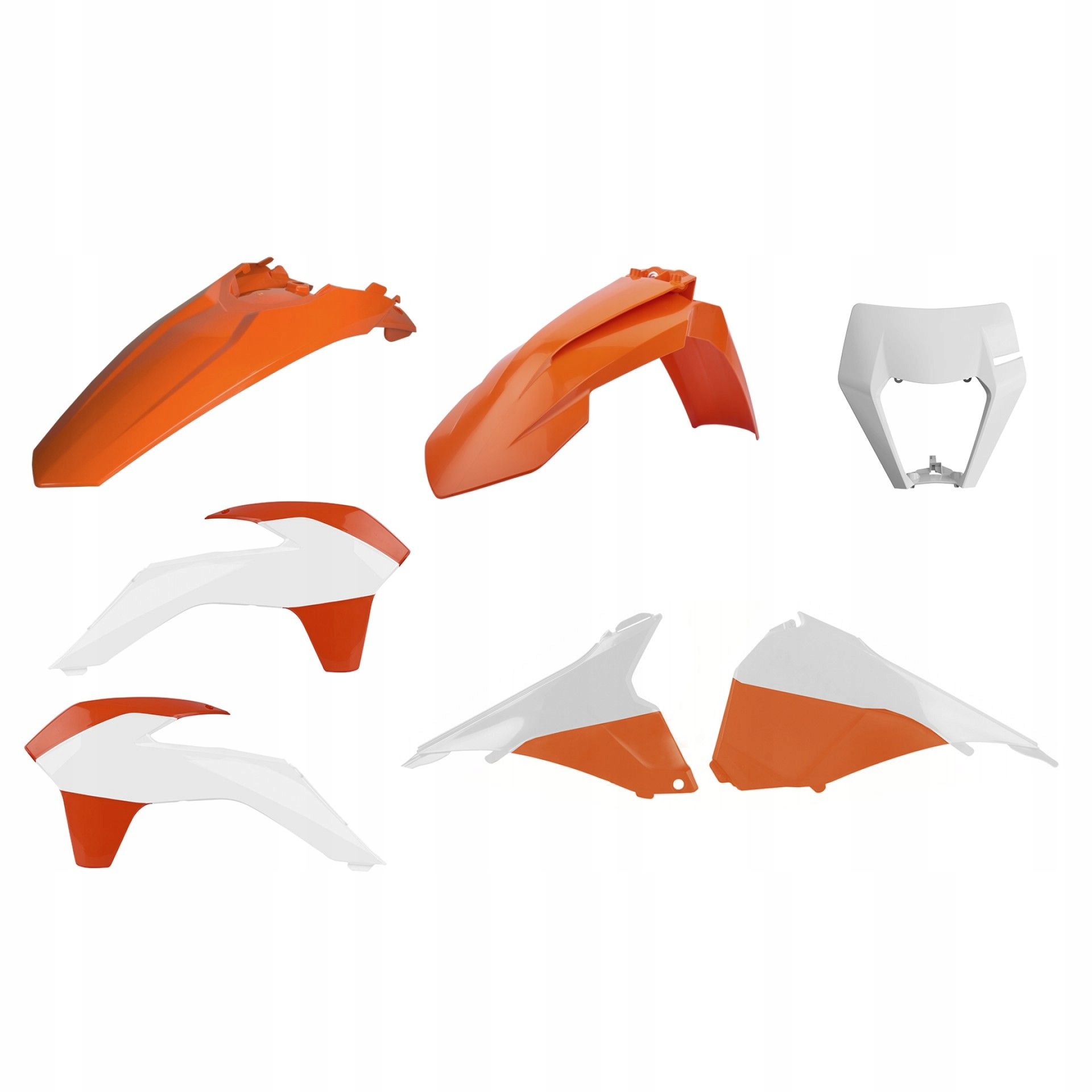 Polisport Sada plastov Ktm Exc/Exc-F '14-'16 (Restyling) v súprave Bl