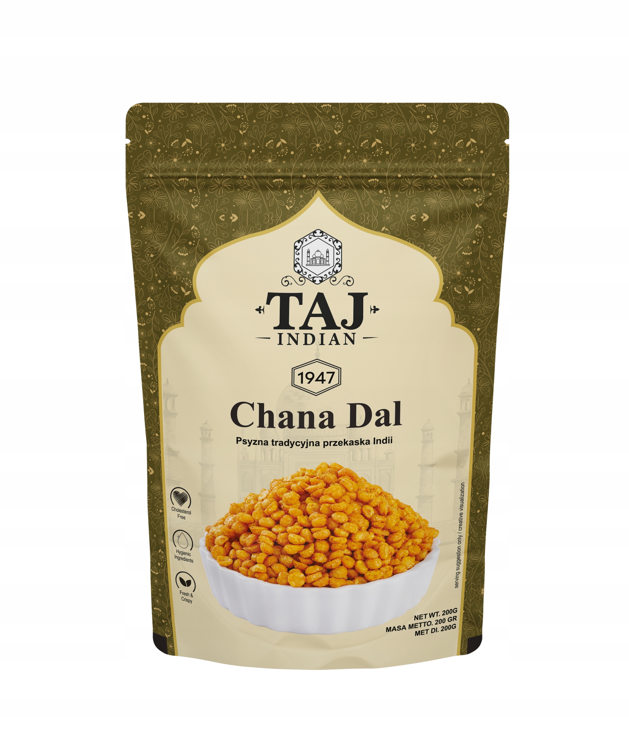 Taj Indian 1947 CHANA DAL 200g EAN (GTIN) 5905515727556