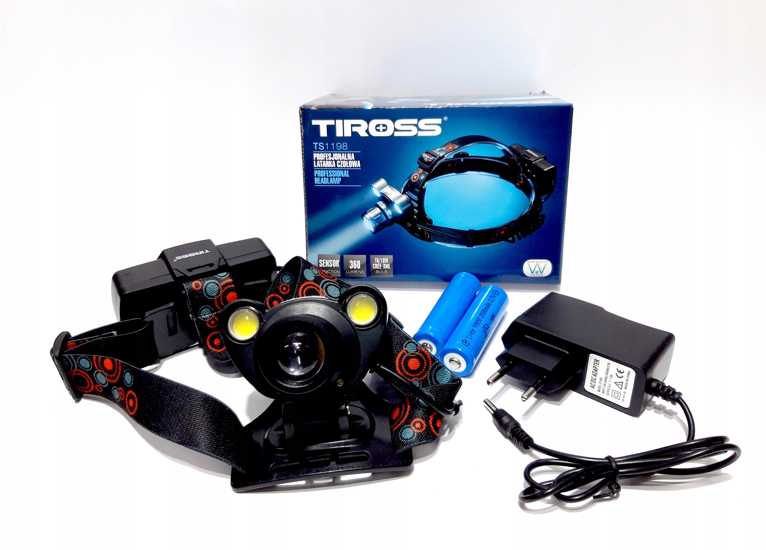 Latarka Czołowa Tiross Ts 1198