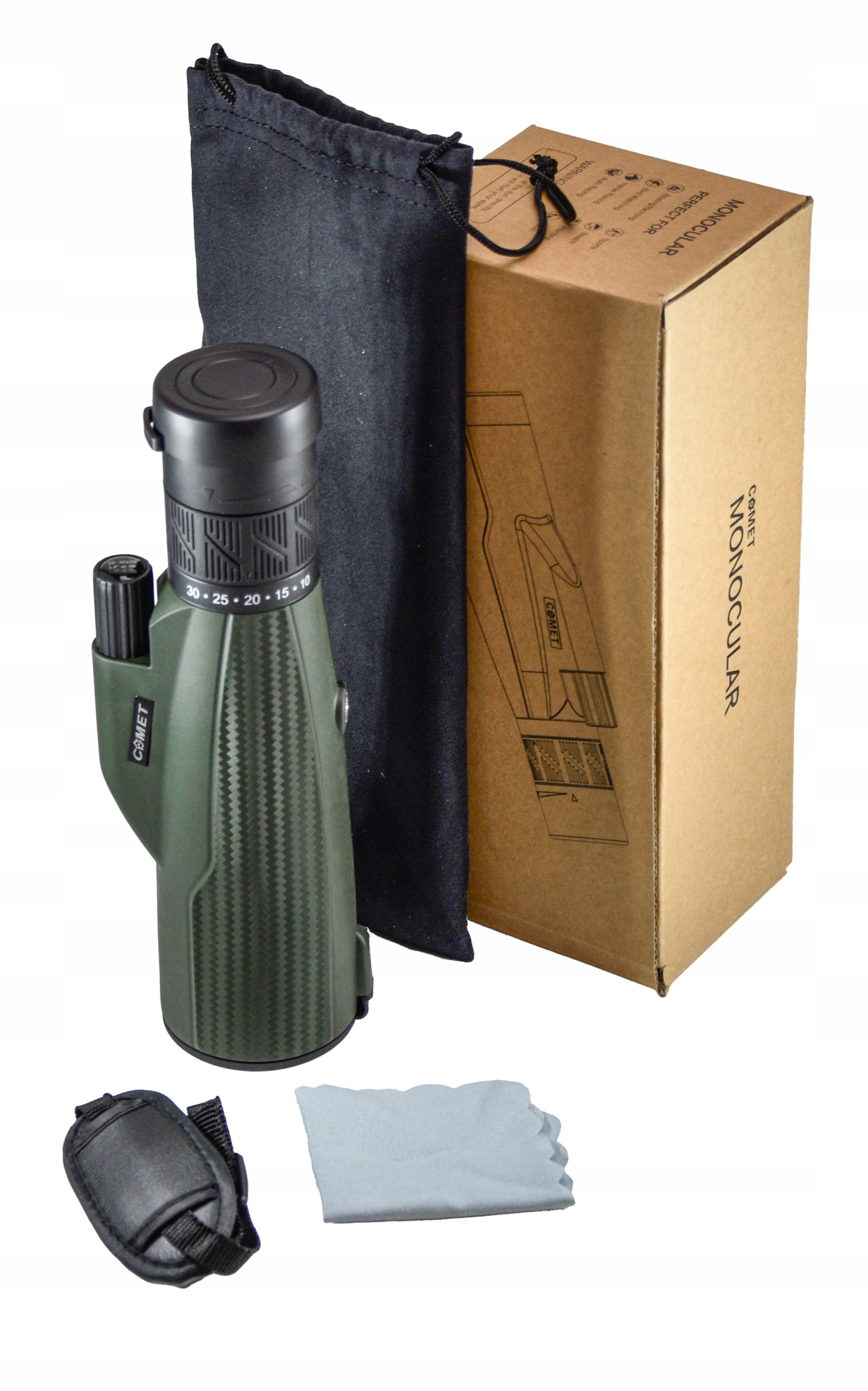 Monokular Comet Teleskop Luneta Držák Na Stativ 10-30x50 Hd 10 30X50 Zoom