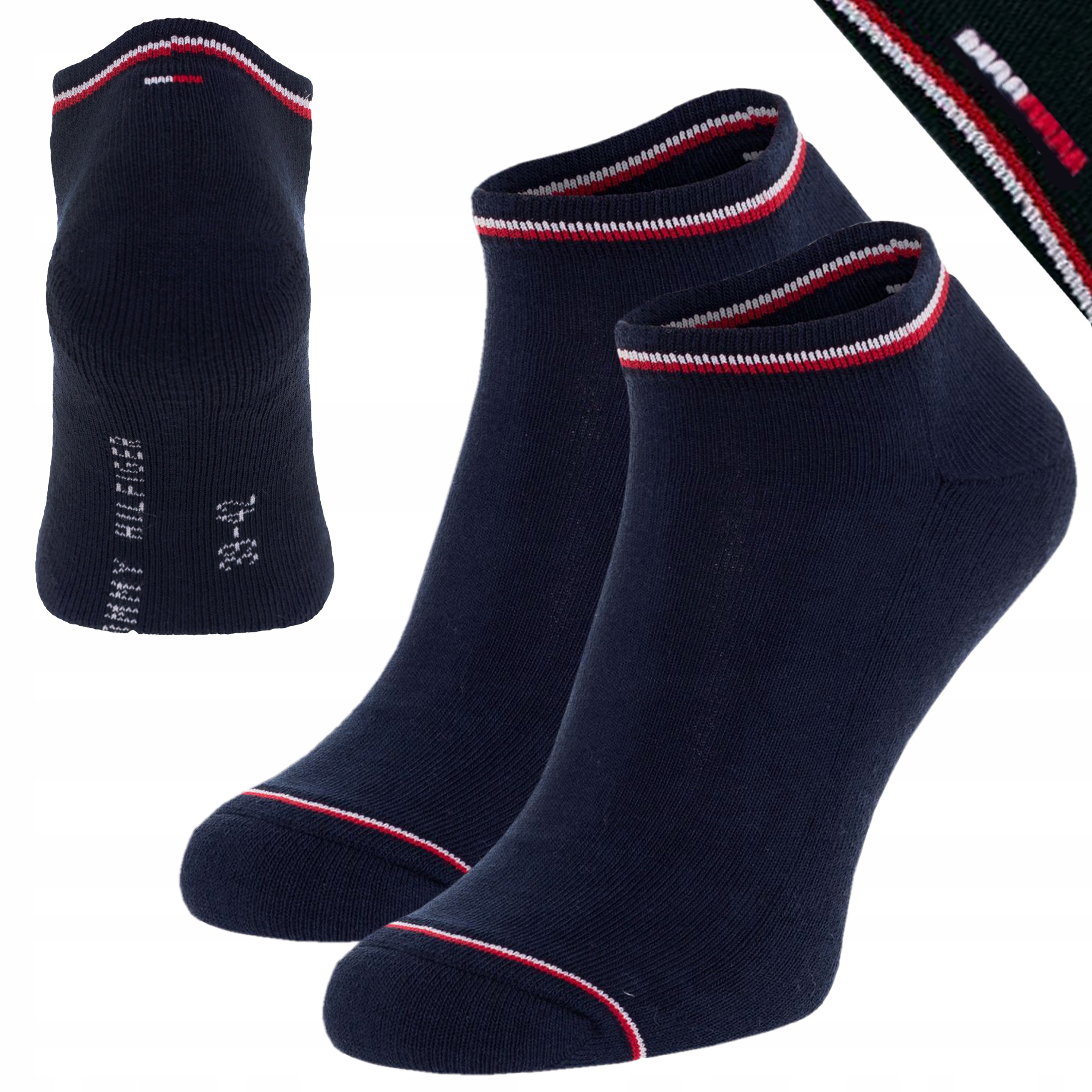 

Tommy Hilfiger Stopki 2 Pak 1093 Granat 43-46 Men
