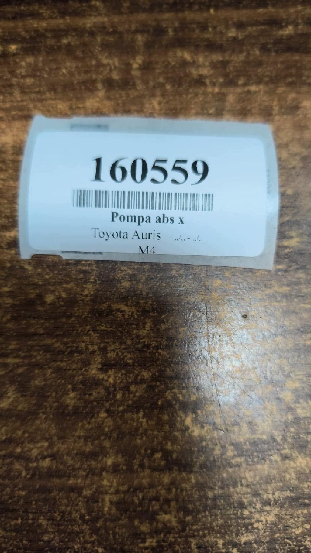 TOYOTA AURIS Pompa ABS 0265235065