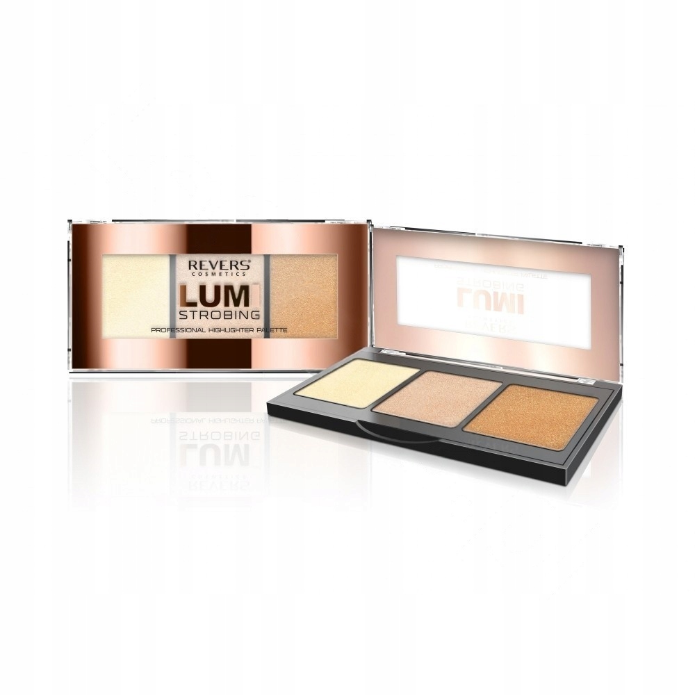 Revers Rozjasňující pudr Lumi Strobing Professional Highlighter Palette