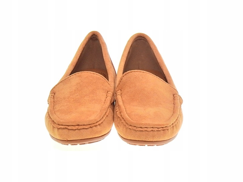 DAMSKIE ZAMSZOWE MOKASYNY Camel r.39 Rozmiar 39