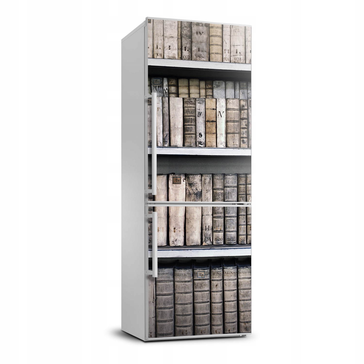 

Naklejka fototapeta na lodówkę Półka na książki