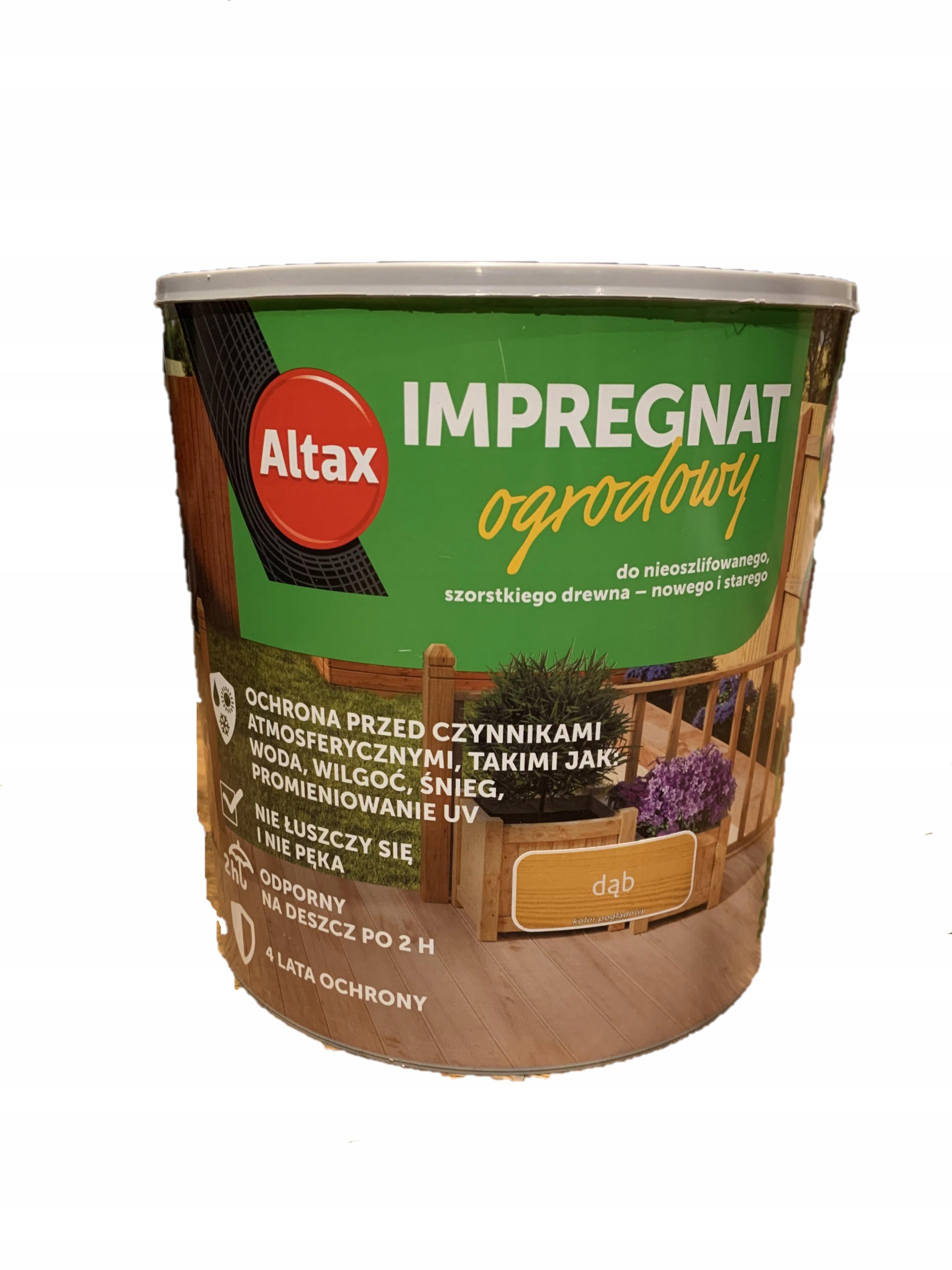 

Impregnat ogrodowy drewno Altax Dąb 4,5 l