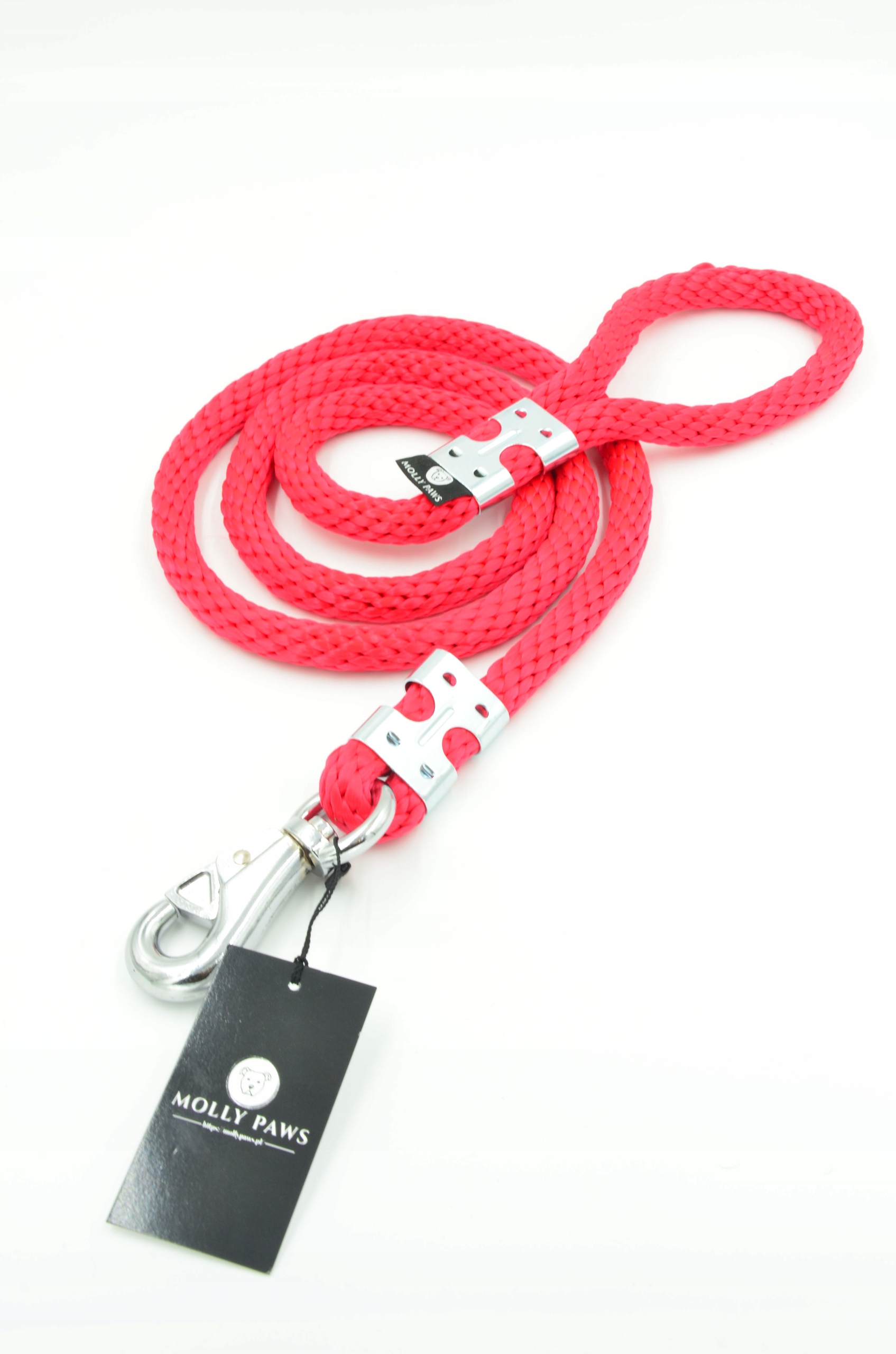 Levně Vodítko pro psa z lana o délce 240 cm K dispozici ve 4 barvách Červené