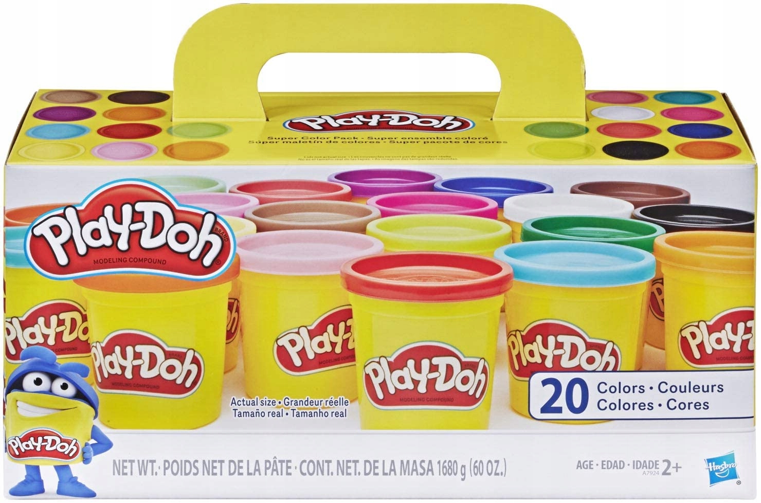 

Play-Doh Ciastolina zestaw 20 tub A7924