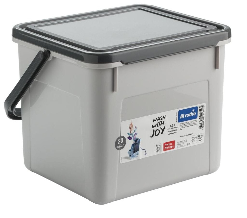 

Rotho Pojemnik Na Proszek Detergenty 4,5L 3KG