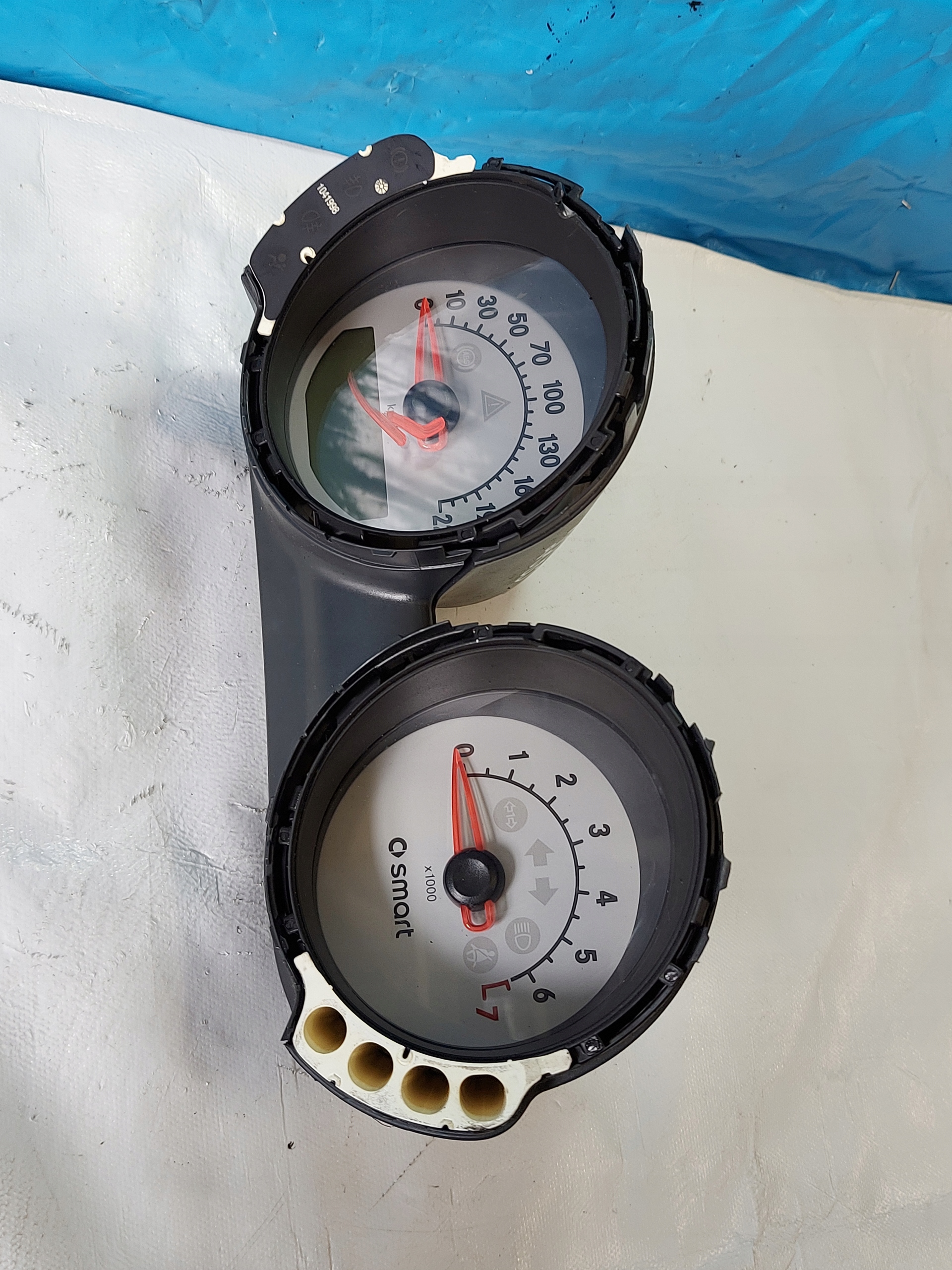 dials clock SMART 454 1.3 B A454540