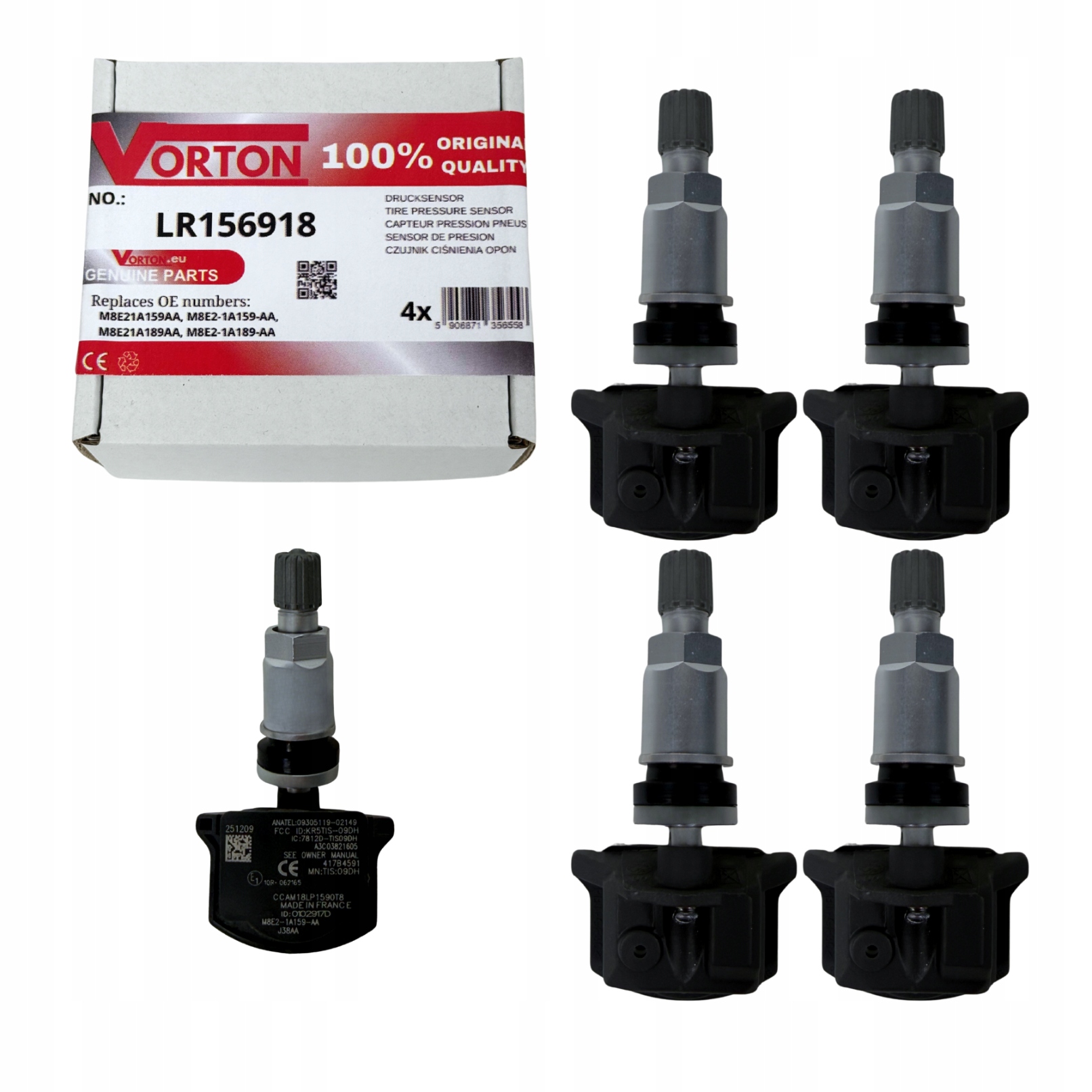 Senzory Tlaku Vzduchu Koles Tpms Land Rover Range Rover Evoque L551