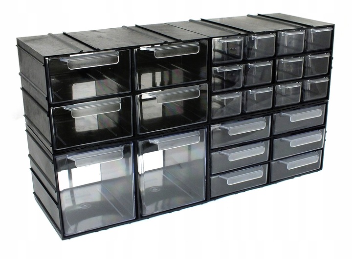 PX12-SZUFLADKI MODUŁY ORGANIZERY SZAFKA KONGER Szerokość (najszerszego produktu) 235 mm