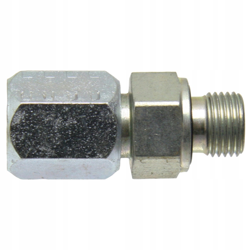 Adaptateur Hydraulique 1/4" JIC Mâle X 1/2" NPT Mâle - Acier Zingué - Référence LTS 2404-04-08 - Connexion De Tuyaux