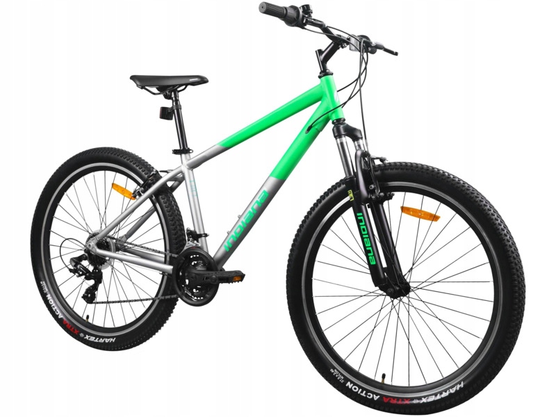 Rower młodzieżowy Indiana X-Pulser 1.7 27.5 cala dla chłopca Zielony